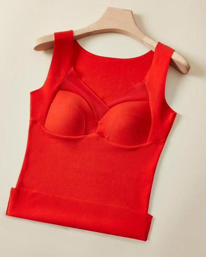 💓Thermal underwear with built in chest pad (The 2nd one is half price)