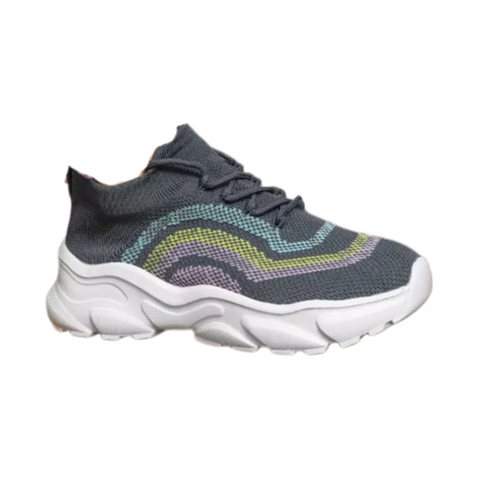 WaveCore Knit Sneakers | Charcoal