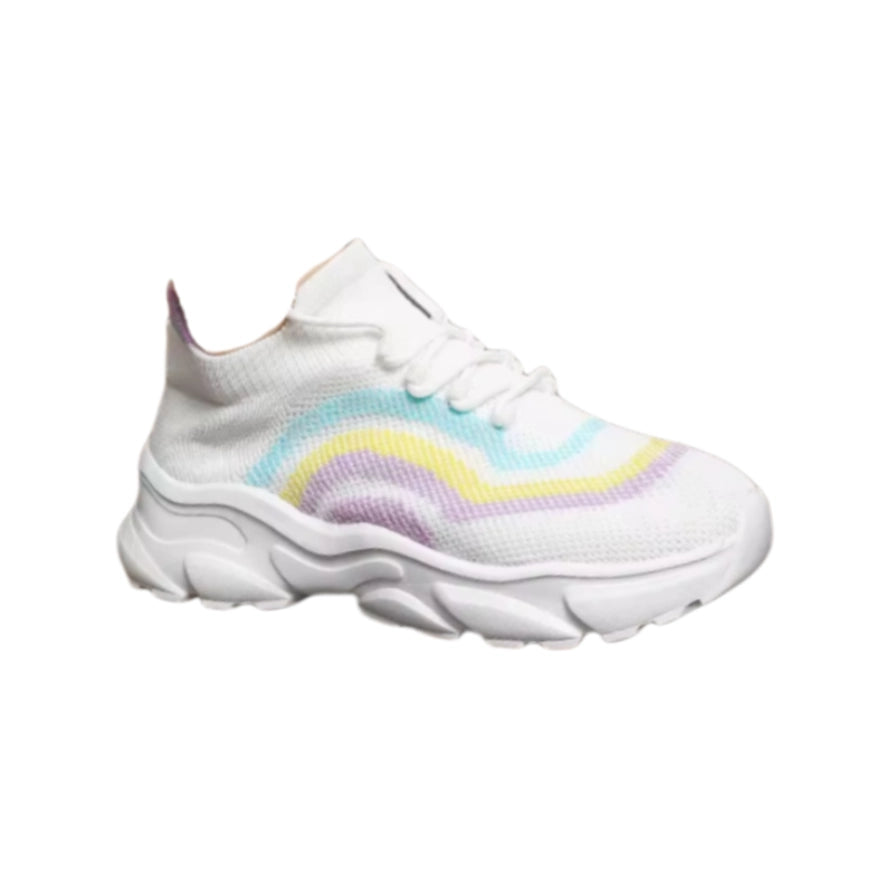 WaveCore Knit | White Multi