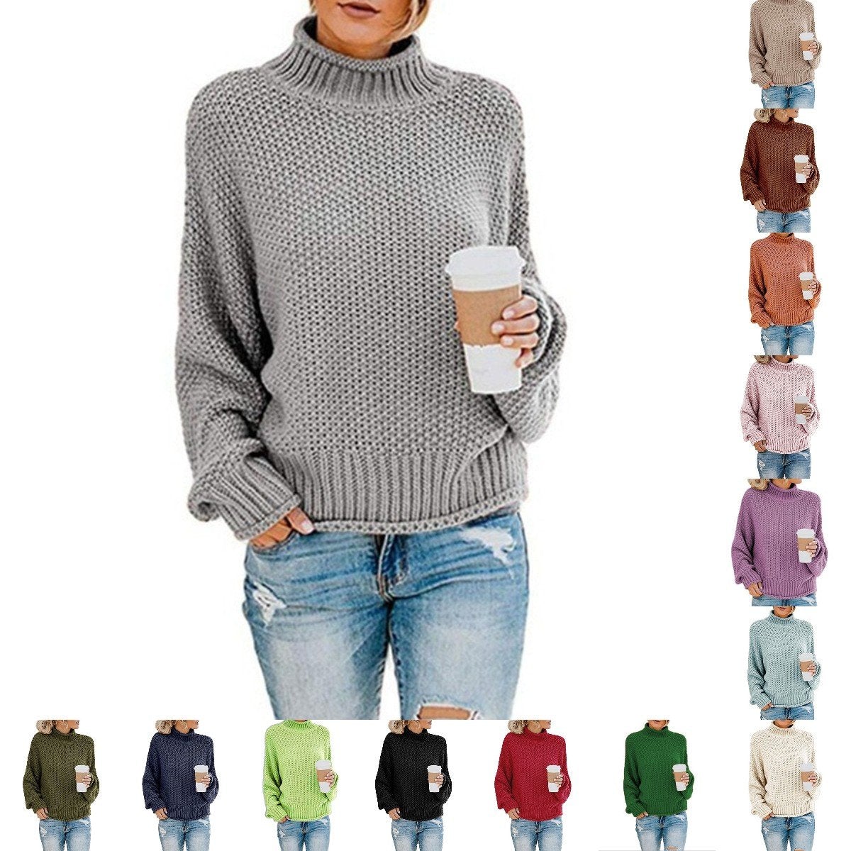 TURTLENECK PULLOVER