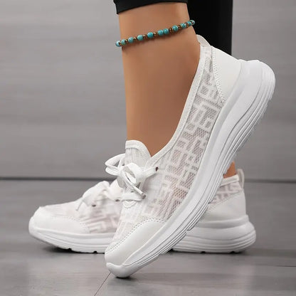 Women's Bottom Slip-on Mesh Loafers