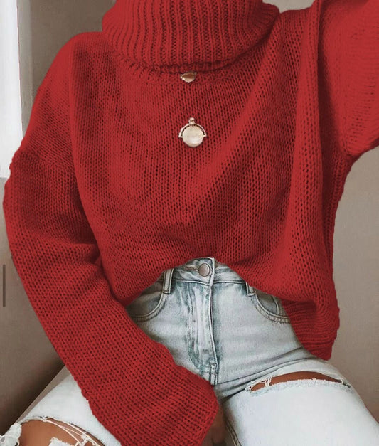 Turtleneck Jumper Woman