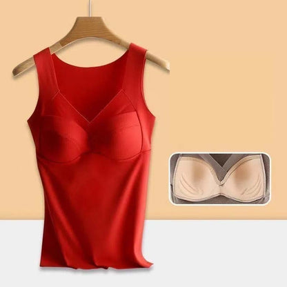 💓Thermal underwear with built in chest pad (The 2nd one is half price)