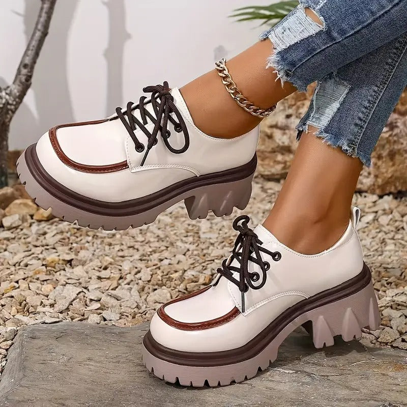 Women's Glossy Casual Slip-On Loafers