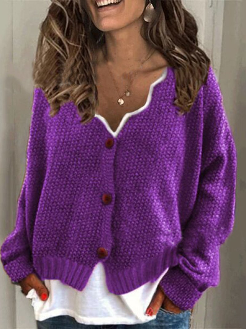 Retro Casual Clash Sweater