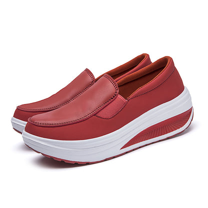 Women's Ergonomic Pain Relief Arch Support Leather Shoes