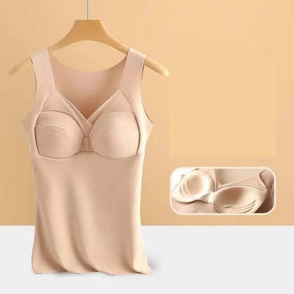 💓Thermal underwear with built in chest pad (The 2nd one is half price)