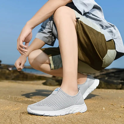 🔥49% OFF Today🔥Breathable Slip On Sneakers for Men - Perfect for All Day Outdoor Walking and Running