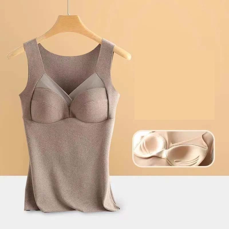 💓Thermal underwear with built in chest pad (The 2nd one is half price)