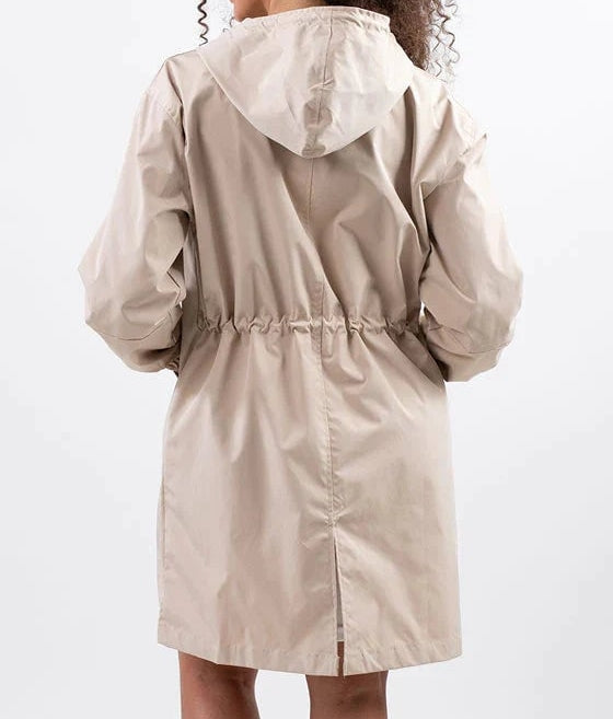 Water Resistant Oversized Hooded Windbreaker Rain Resistant Jacket