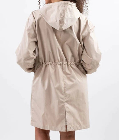 Water Resistant Oversized Hooded Windbreaker Rain Resistant Jacket