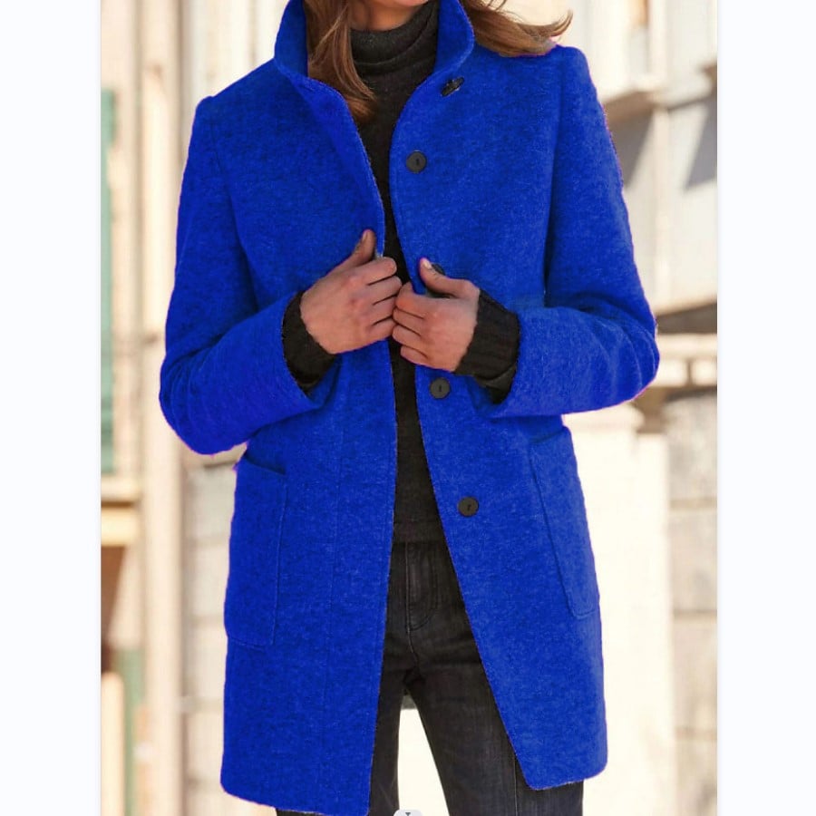 LAST DAY 49% OFF 🔥-Vintage Solid Button Down Jacket