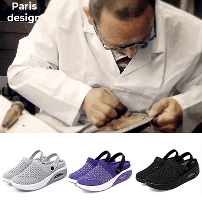 Women Walking Shoes Air Cushion Slip-On Shoes
