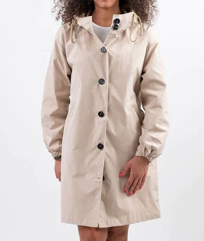 Water Resistant Oversized Hooded Windbreaker Rain Resistant Jacket