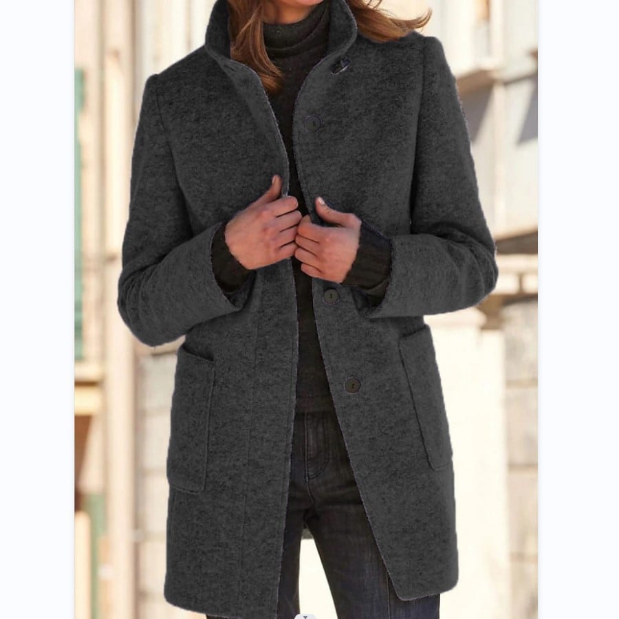 LAST DAY 49% OFF 🔥-Vintage Solid Button Down Jacket