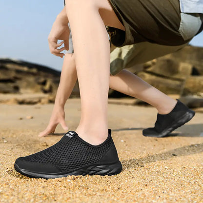 🔥49% OFF Today🔥Breathable Slip On Sneakers for Men - Perfect for All Day Outdoor Walking and Running